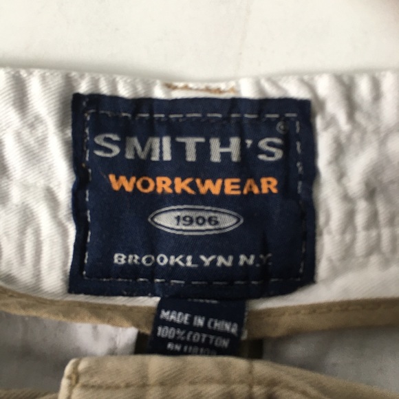 SMITHS WORKWEAR Men’s Cargo flat front Shorts 30 - Picture 4 of 8